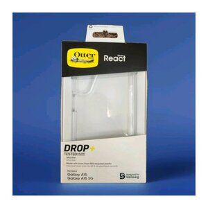 OTTERBOX REACT Ultra Thin Galaxy Cell PHONE HARD CASE A15/A15 5G CLEAR One Piece